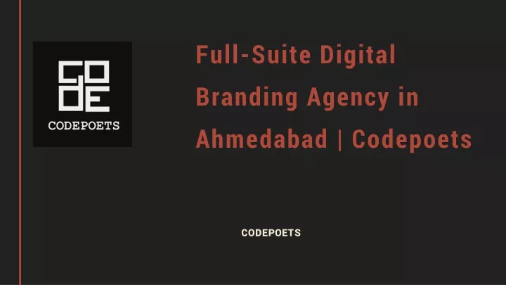 full suite digital branding agency in ahmedabad