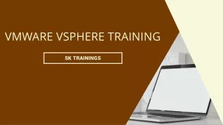 Best VMware Training In India | SK Trainings