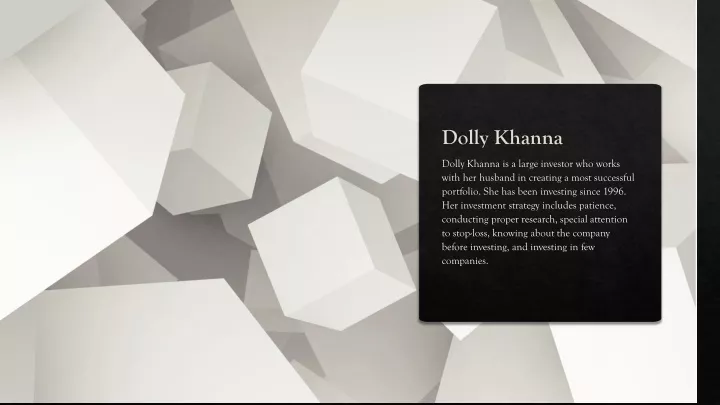 dolly khanna