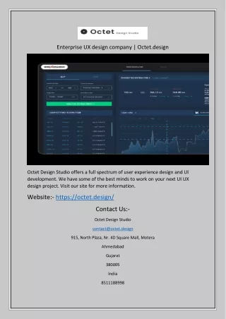 Enterprise UX design company | Octet.design
