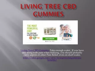 Living Tree CBD Gummies