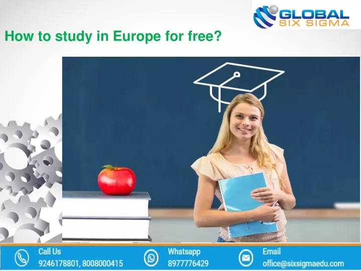 how to study in europe for free