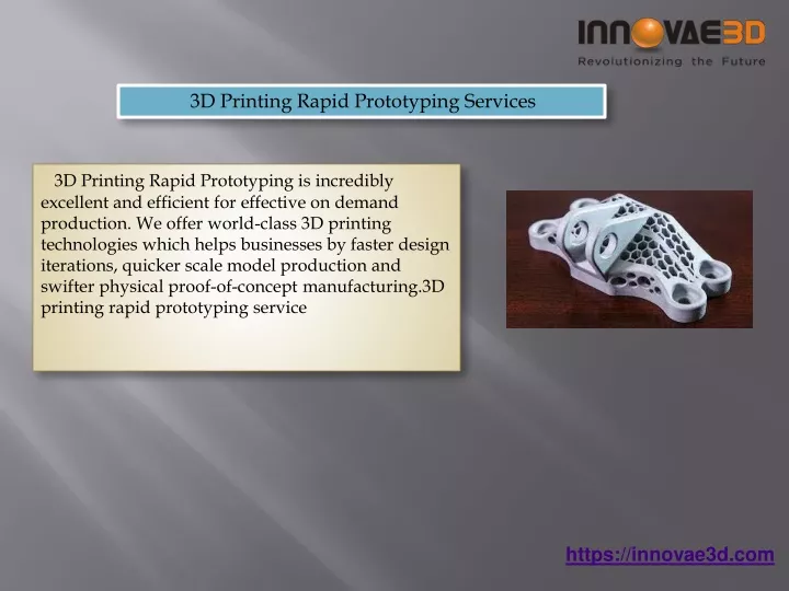 3d printing rapid prototyping services
