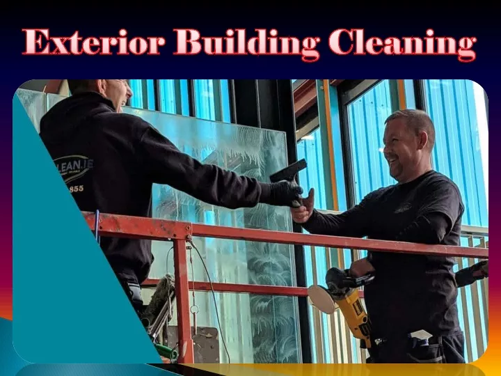 exterior building cleaning