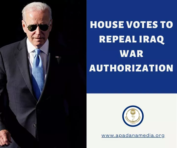 house votes to repeal iraq war authorization