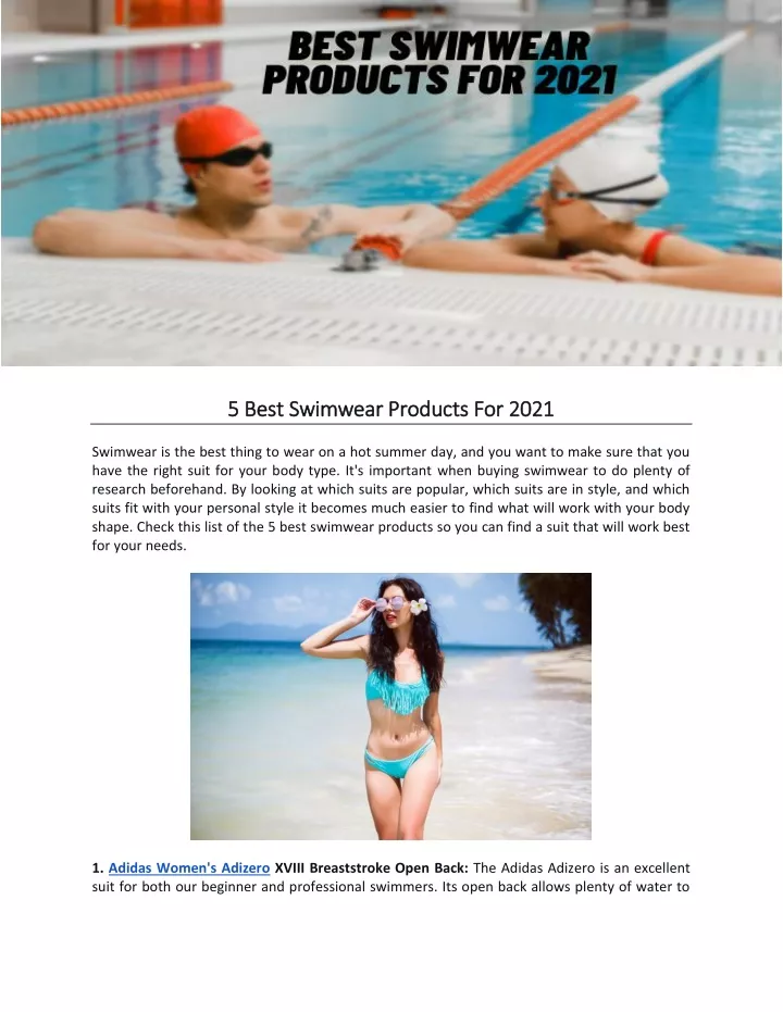 5 best swimwear products for 2021 5 best swimwear