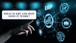 WHAT IS ERP AND HOW DOES IT WORK?
