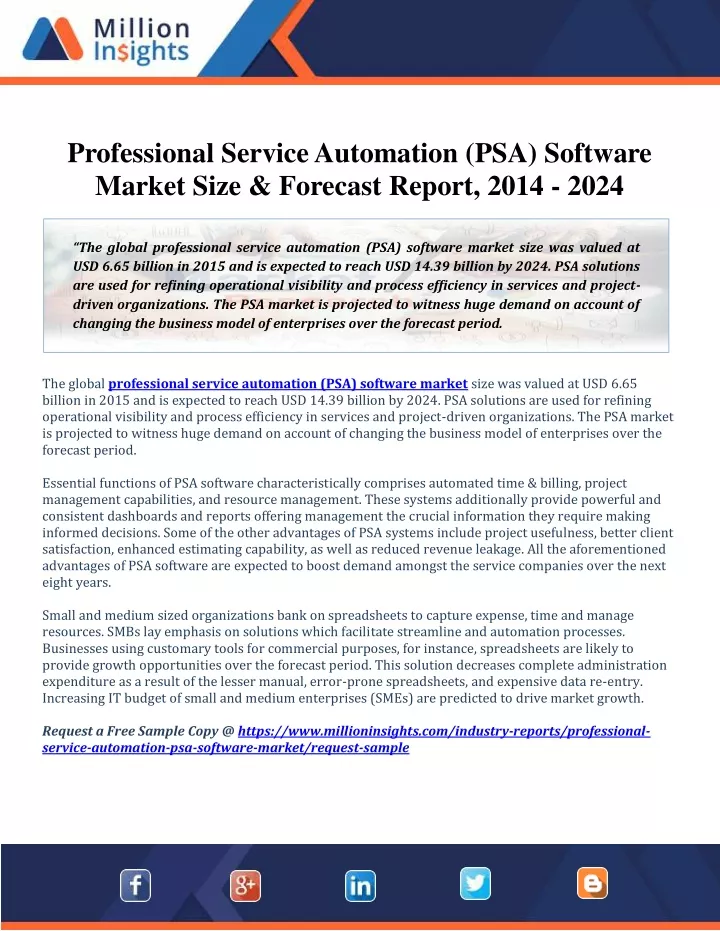 professional service automation psa software