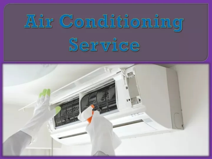 air conditioning service