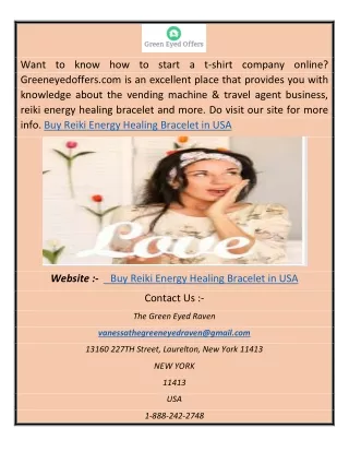 Buy Reiki Energy Healing Bracelet in USA abhi