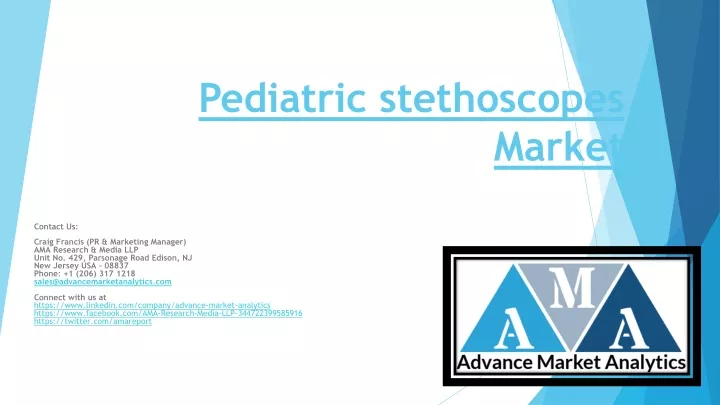 pediatric stethoscopes market