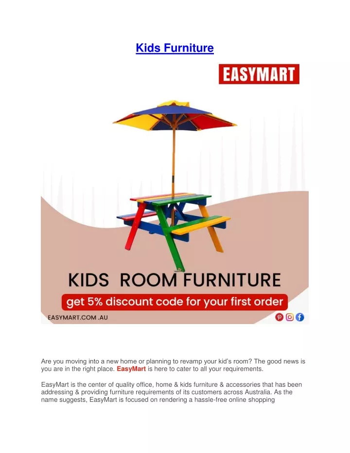 kids furniture