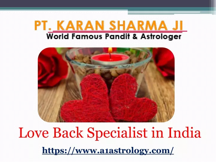 love back specialist in india