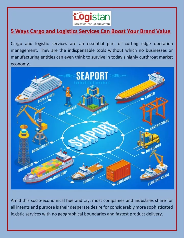 5 ways cargo and logistics services can boost