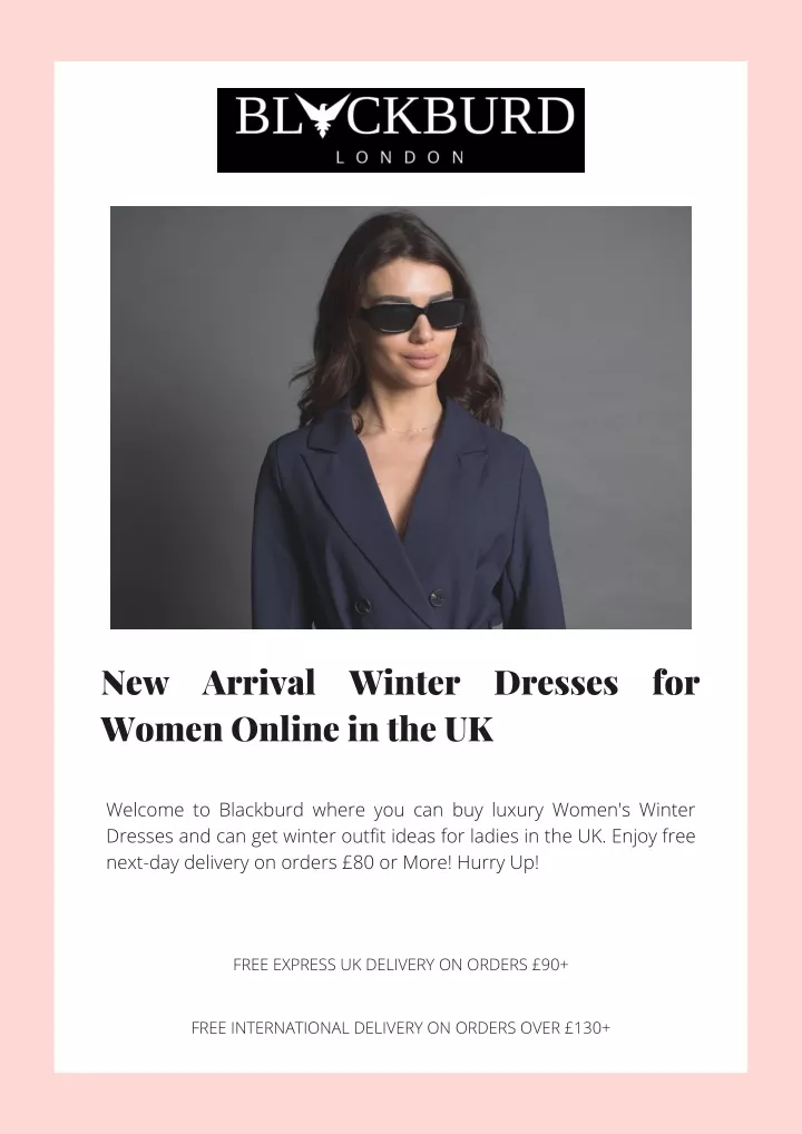 new arrival winter dresses for women online