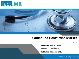 China to Create Higher Demand for Compound Houttuyina Market