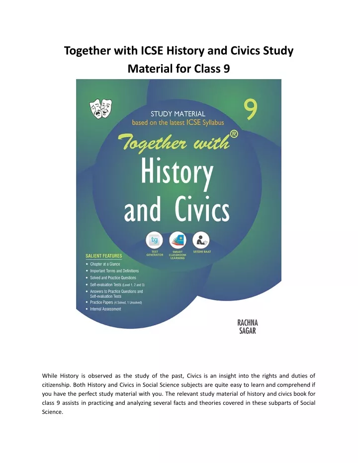 together with icse history and civics study