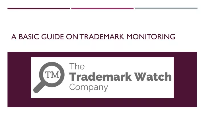 a basic guide on trademark monitoring