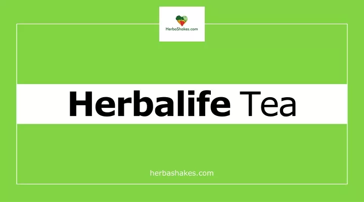 herbalife tea