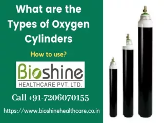 What are the Types of Oxygen Cylinders