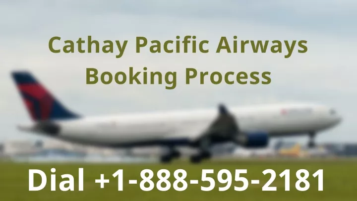 cathay pacific airways booking process