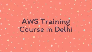 AWS Training in Delhi