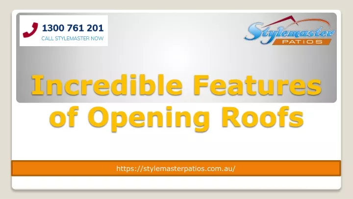 incredible features of opening roofs