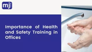 Importance of Health and Safety Training in Offices