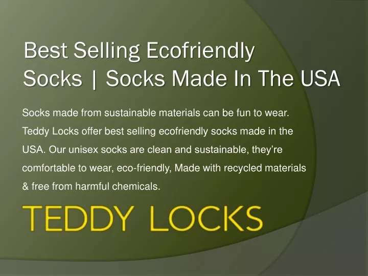 best selling ecofriendly socks socks made in the usa