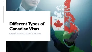 different types of canadian visas