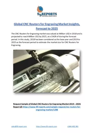 global cnc routers for engraving market insights