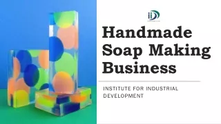 Handmade Soap Making Business
