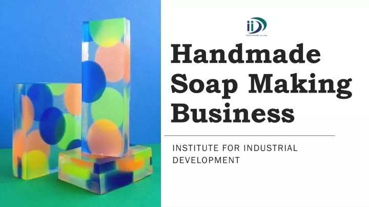 handmade soap making business