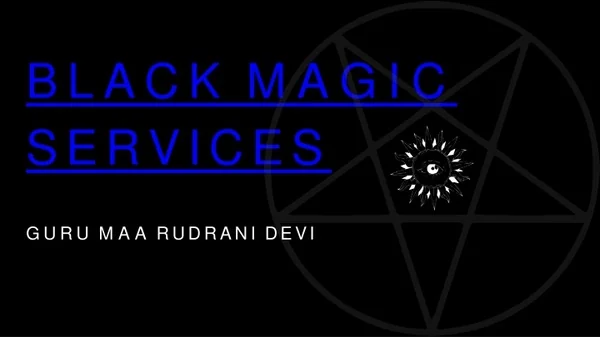 PPT - black magic service PowerPoint Presentation, free download - ID ...