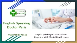 English Speaking Doctor Paris