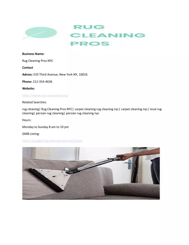 business name rug cleaning pros nyc contact