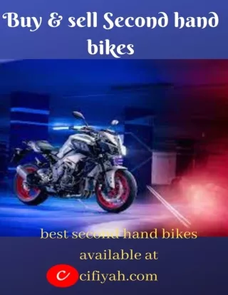 Which Is The  Best To Buy Second Hand Bikes modified In Bangalore