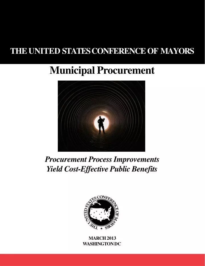 the united states conference of mayors