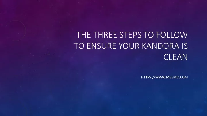 the three steps to follow to ensure your kandora