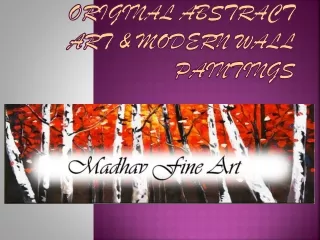 Original Abstract Art & Modern Wall Paintings