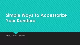 Simple Ways To Accessorize Your Kandora