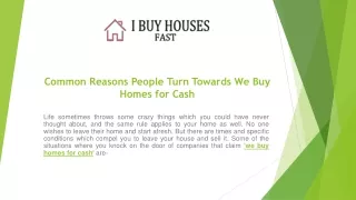 We Buy Homes for Cash In Texas | Brandobuyshouses