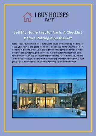 Sell My Home for Cash In Texas | Brandobuyshouses