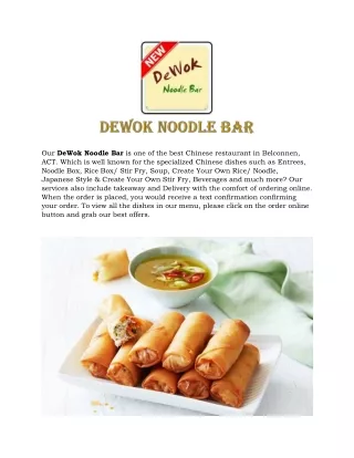 our dewok noodle bar is one of the best chinese