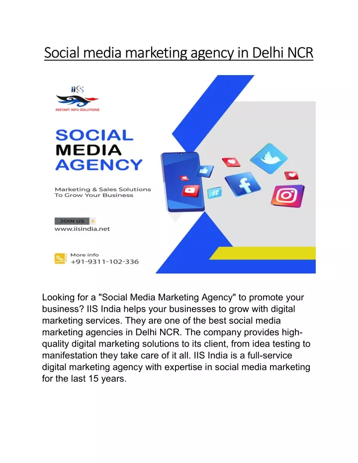 social media marketing agency in delhi ncr social