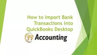 how to import bank transactions into quickbooks desktop