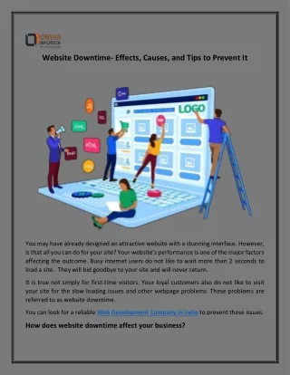 website downtime effects causes and tips
