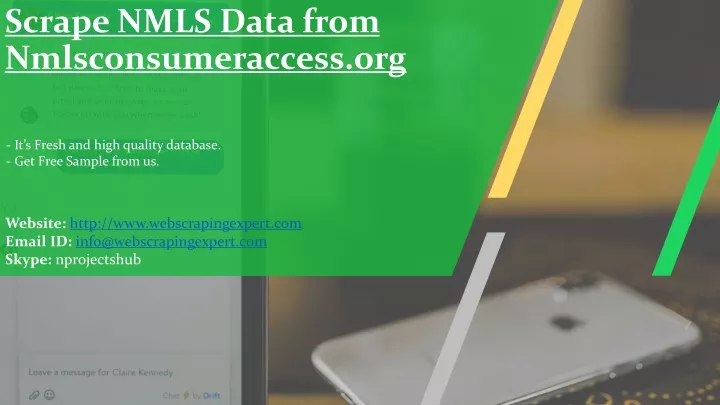 scrape nmls data from nmlsconsumeraccess org