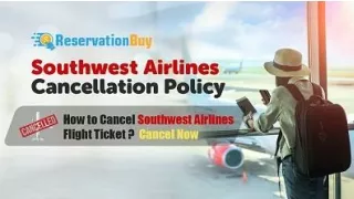 Cancel Southwest Airlines Flight Process