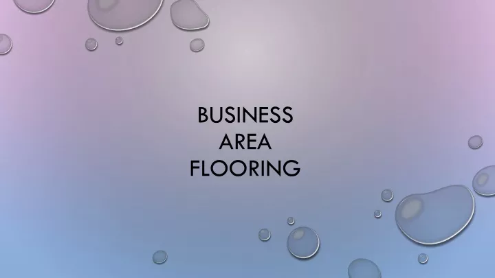 business area flooring